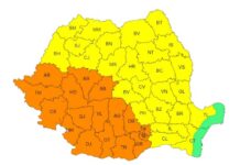 Gorjul, cod portocaliu de caniculă