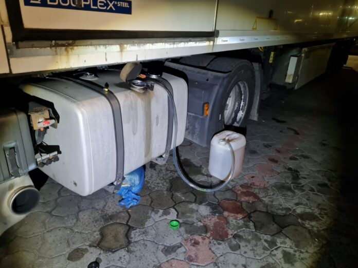 rezervor motorina camion