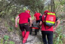 FOTO| Bărbatul dat dispărut în lacurile din fostele cariere, găsit în viață