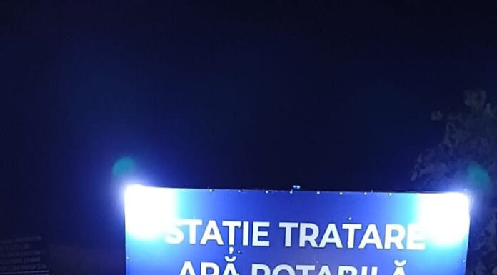 Zid de sprijin și drum de acces către stația de tratare a apei potabile din Dealul Târgului