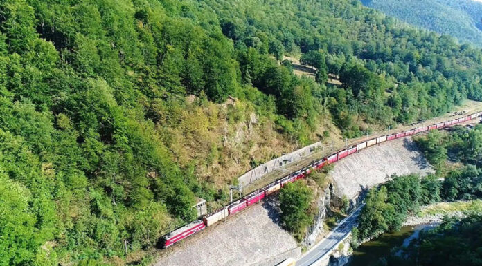 Locomotivă defectă între Lainici şi Pietrele Albe