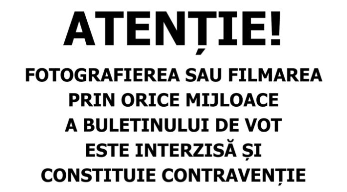 Padeș: Și-a fotografiat votul și a distribuit poza pe un grup de WhatsApp
