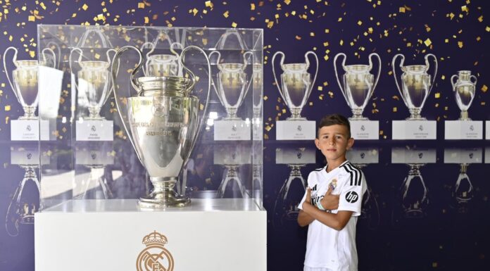 Un junior gorjean s-a antrenat cu Real Madrid! A asistat la prezentarea lui Mbappe