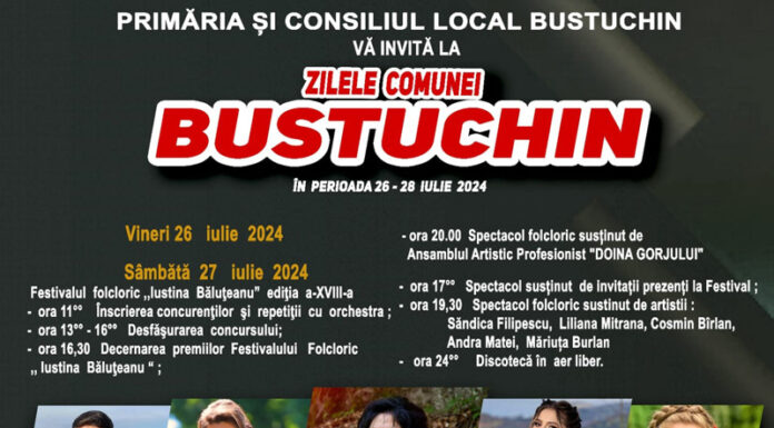 Țociu și Palade vin la Zilele Comunei Bustuchin