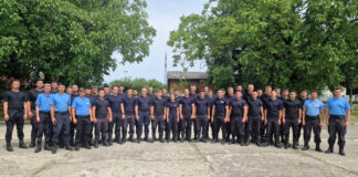 Elevi de la școlile militare din țară, în practică la Jandarmeria Gorj