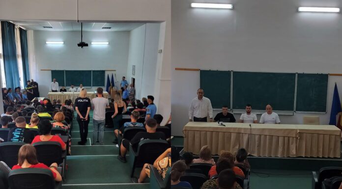 Polițiștii gorjeni continuă activitățile de prevenire a consumului de droguri în rândul minorilor