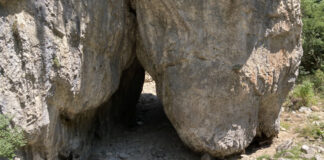 Râul Sohodol a dispărut, spre mirarea turiștilor