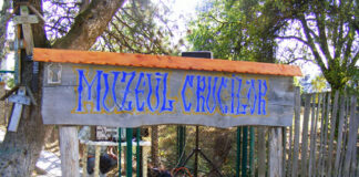 Accente noocratice la Muzeul Crucilor de la Măceşu (Târgu-Cărbuneşti) – ,,A plecat tăicuţa, casa e pustie /poarta e legată cu un lanț de fier/în grădină-s, Doamne, butucii de vie/ cumpăna fântânii se înalţă-n cer”!