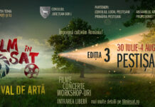 Festivalul ,,Film în Sat” se deschide de astăzi la Peștișani. Muzică bună, ateliere de creație și proiecții incendiare de filme