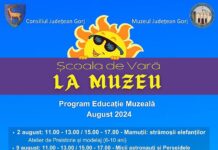 „Școala de vară LA MUZEU” continuă și în august