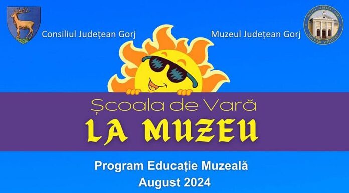 „Școala de vară LA MUZEU” continuă și în august