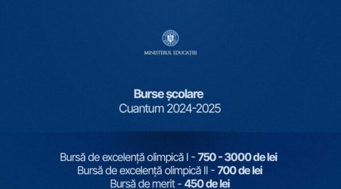 Modificări privind bursele școlare. Un nou termen de plată