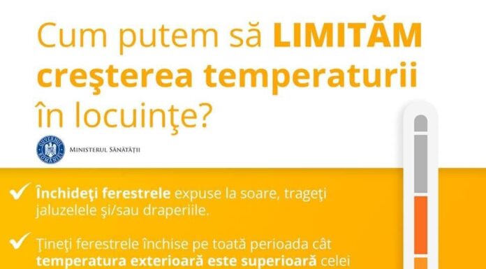 Cod roșu de caniculă, în weekend. Recomandările medicilor!