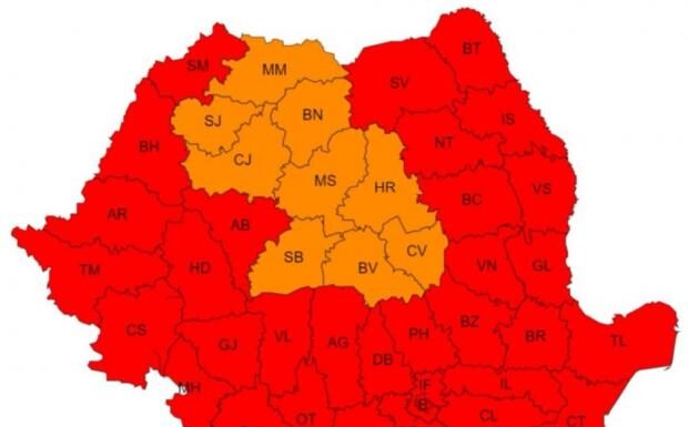 Codul roșu de caniculă, prelungit până marți