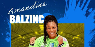 Amandine Balzinc, a doua portăriță transferată la Târgu Jiu
