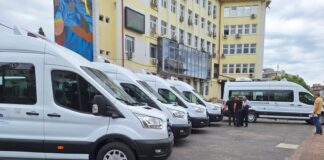 Încă cinci microbuze electrice pentru elevii din Gorj