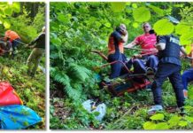 Doi muncitori au căzut din telescaunul pe care-l reparau, în Munții Parâng