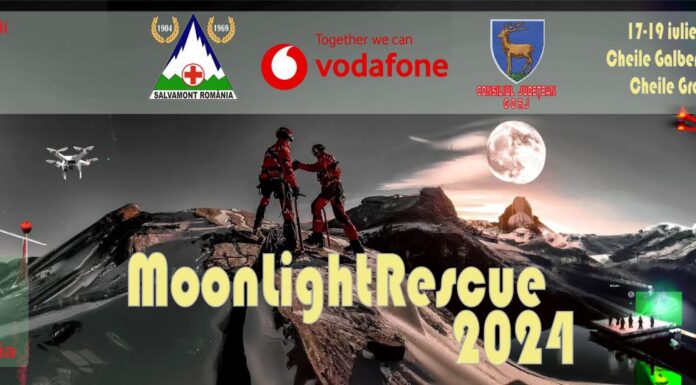 Salvamont, stagiu de pregătire profesională. A doua ediție ”Moon Light Rescue”