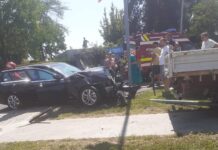 Accident cu o victimă în zona Coloanei Infinitului