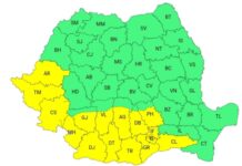 Cod galben de caniculă, în Gorj