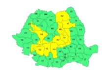 Alertă meteo de furtuni până diseară. Gorjul, sub cod galben