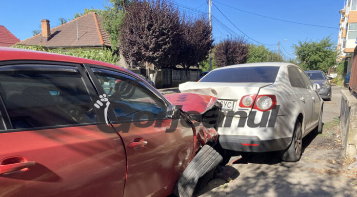 A făcut praf 7 mașini în Târgu Jiu! Beat și fără permis!