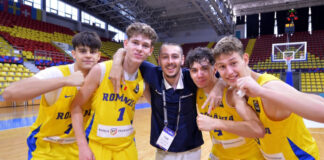 „Naționala” masculină U16, în sferturile de finală ale Campionatului European
