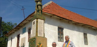 Sfinţirea Monumentului Eroilor din primul război mondial, de la Peşteana-Vulcan, Comuna Ciuperceni – ,,Aceşti oameni s-au jertfit pentru că şi la ei era atunci sentimentul acesta de patriotism, poate cu mult mai profund, decât este la noi acum”!