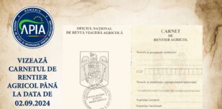 APIA: 2 septembrie, termen final de vizare a carnetelor de rentă viageră