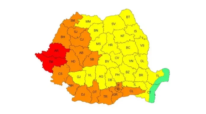 Avertizările de caniculă au fost prelungite