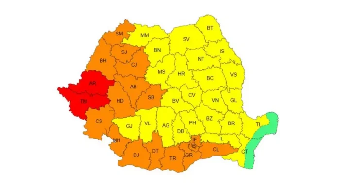 Avertizările de caniculă au fost prelungite