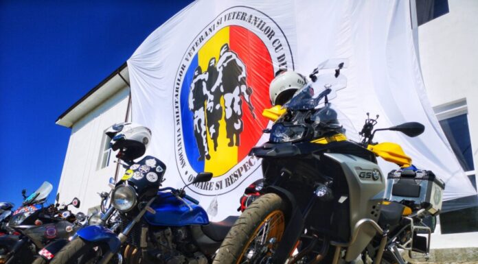 Veterani din teatrele de operații, în turul României, pe motociclete. Ajung și la Târgu Jiu