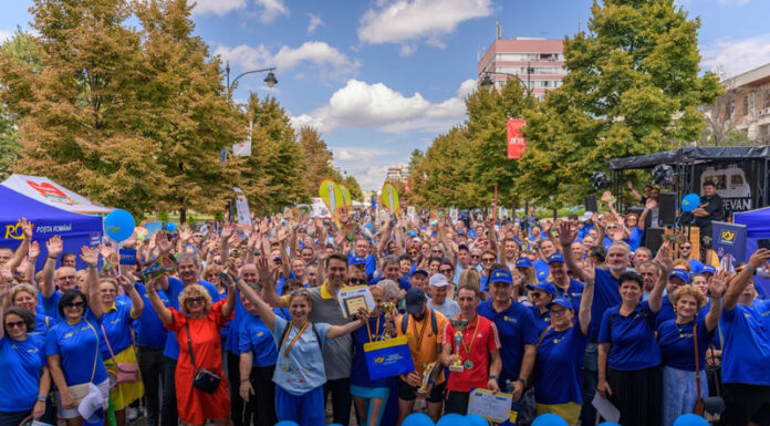 O angajată din Gorj a Poștei Române, premiată la Marșul Factorilor Poștali de la Iași