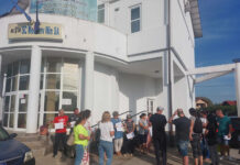 Protest la Medserv Min SA! Angajații, nemulțumiți de veniturile mici și condițiile de muncă! ,,Ne ia sporul de vechime, ne ia bonurile”!