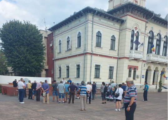 O nouă serie de proteste la Târgu Jiu