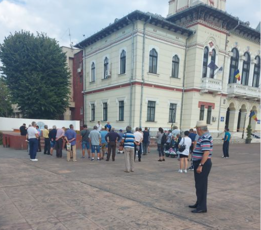 O nouă serie de proteste la Târgu Jiu