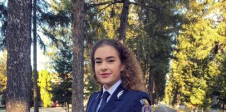 Tânăra polițistă Roberta Ungureanu va fi condusă astăzi pe ultimul drum cu onoruri militare