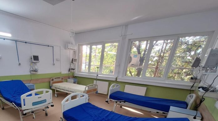 Cum arată după reabilitare o secție a Spitalului Județean