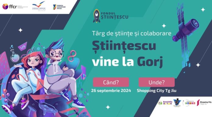 Târg de științe, la mall-ul din Târgu Jiu