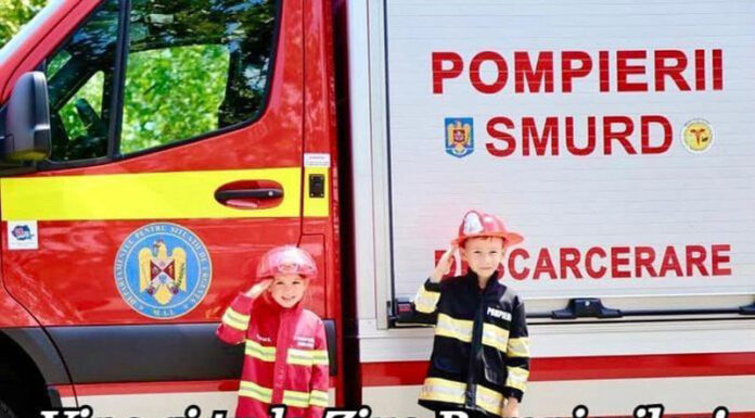Ziua Porților Deschise la Inspectoratul pentru Situații de Urgență Gorj. Ce au pregătit pompierii gorjeni de ziua lor!