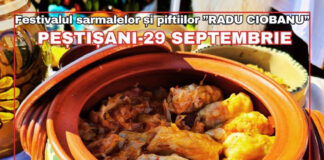 Peștișani: Festivalul Sarmalelor și Piftiilor, ,,In memoriam Radu Ciobanu”