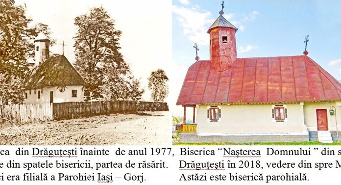 Biserica cu hramul ,,Nașterea Maicii Domnului”, reper istoric al satului Drăguțești