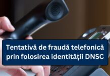 Apeluri false în numele DNSC