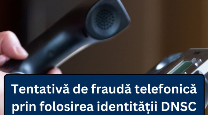 Apeluri false în numele DNSC