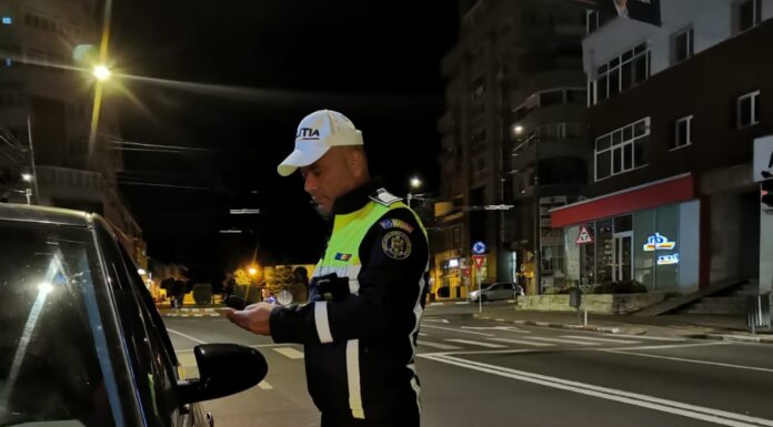 Târgu Jiu: Razie a polițiștilor, noaptea trecută