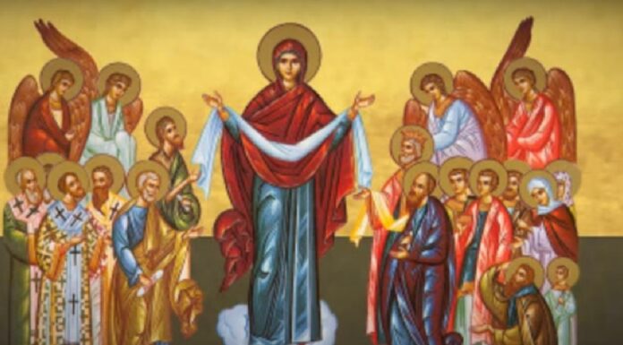 Sărbătoarea «Acoperământul Maicii Domnului» – „Toată nădejdea noastră spre tine o punem, Maica lui Dumnezeu; Păzeşte-ne pe noi, sub Sfânt Acoperământul tău”!