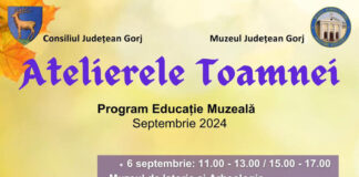 Debutează Atelierele Toamnei, la Muzeul Județean