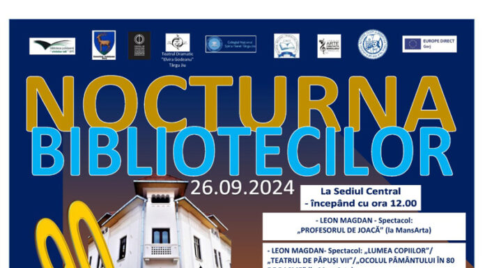 ,,Nocturna Bibliotecilor”: 90 de ani de la înființarea Bibliotecii ,,Christian Tell” Gorj