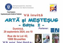 Tradițiile gorjenești, promovate la Bruxelles