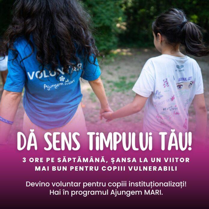 Continuă campania de recrutare a voluntarilor pentru copiii instituţionalizaţi din Gorj